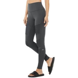 Alo High Waisted Moto Leggings